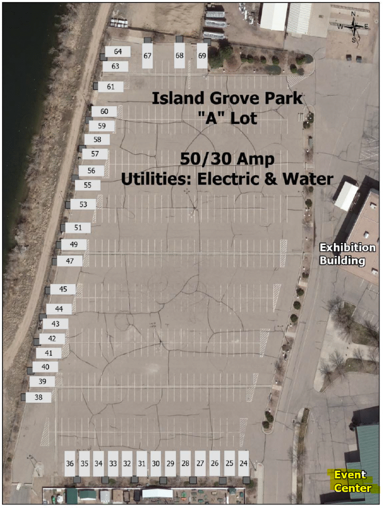 Camping map